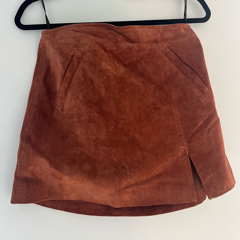 Blank NYC Suede Skirt